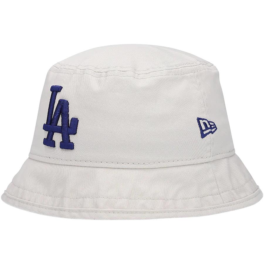 Los Angeles Dodgers New Era Women's Blossom Bucket Hat - Cream
