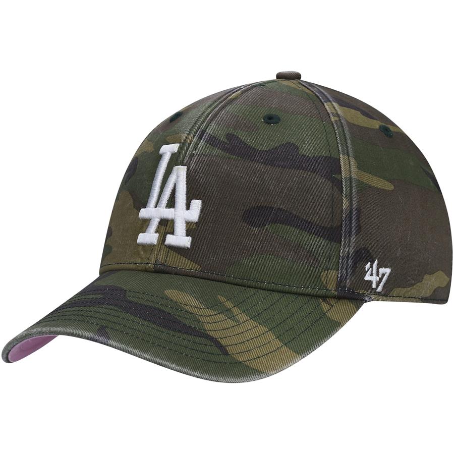 Los Angeles Dodgers '47 Legend Pink Undervisor MVP Hat - Camo