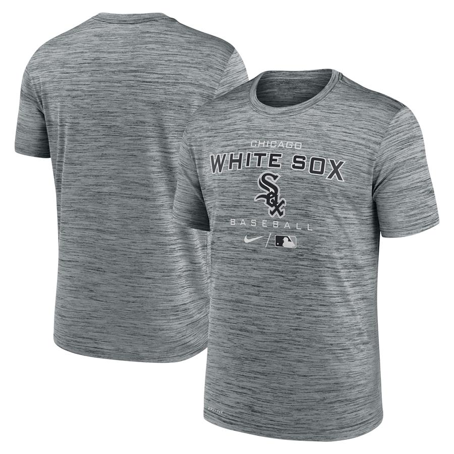 Футболка Chicago White Sox Nike Authentic Collection Velocity Practice Performance (тёмно-серый)