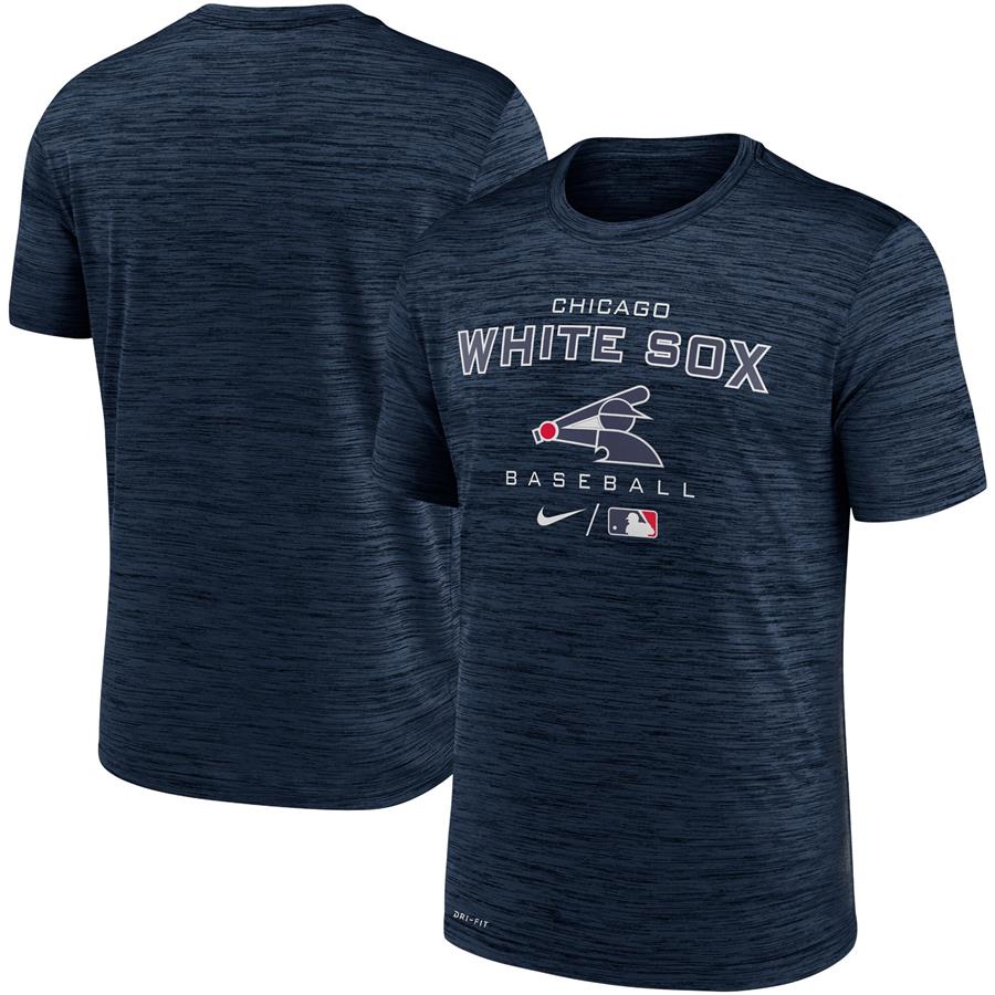 Футболка Chicago White Sox Nike Authentic Collection Velocity Practice Performance (тёмно-синий)