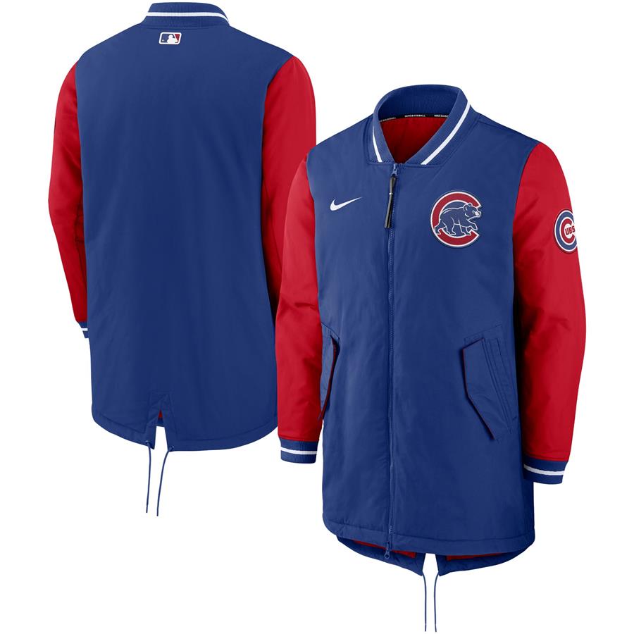 Chicago Cubs Nike Dugout Performance Full-Zip Jacket - Royal