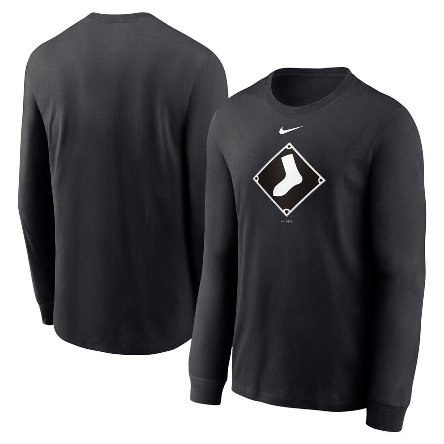 Лонгслив Chicago White Sox Nike Alternate Logo (чёрный)