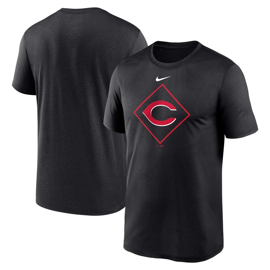 Cincinnati Reds Nike Legend Icon Performance T-Shirt - Black