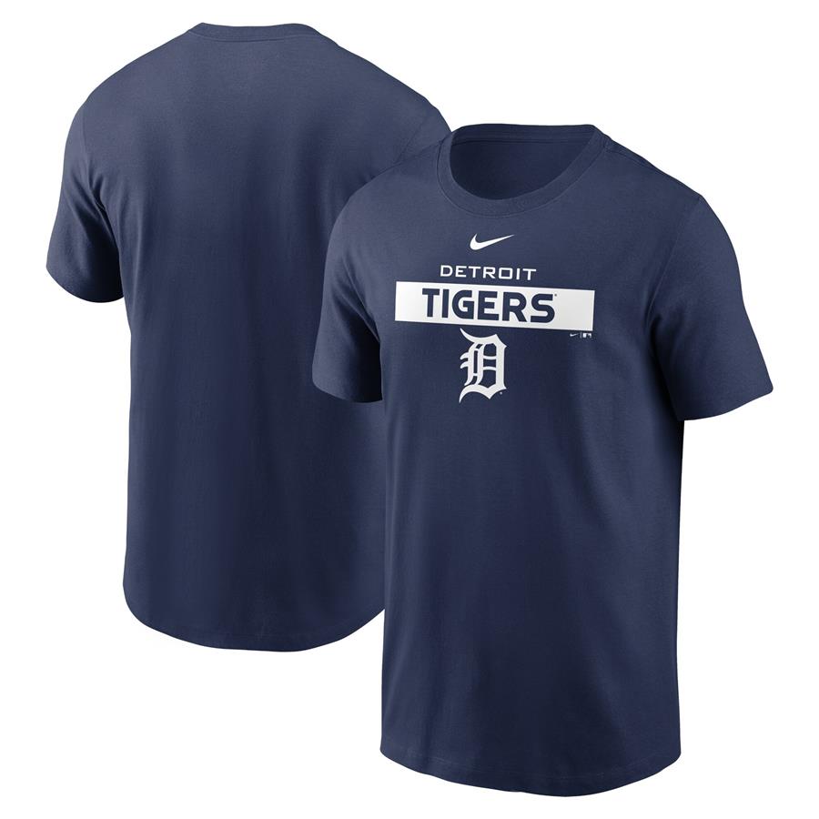 Detroit Tigers Nike Team T-Shirt - Navy