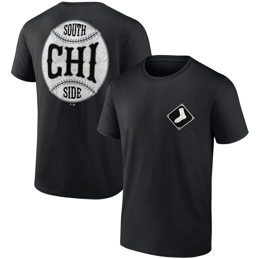 Chicago White Sox Fanatics Branded Iconic Bring It T-Shirt - Black