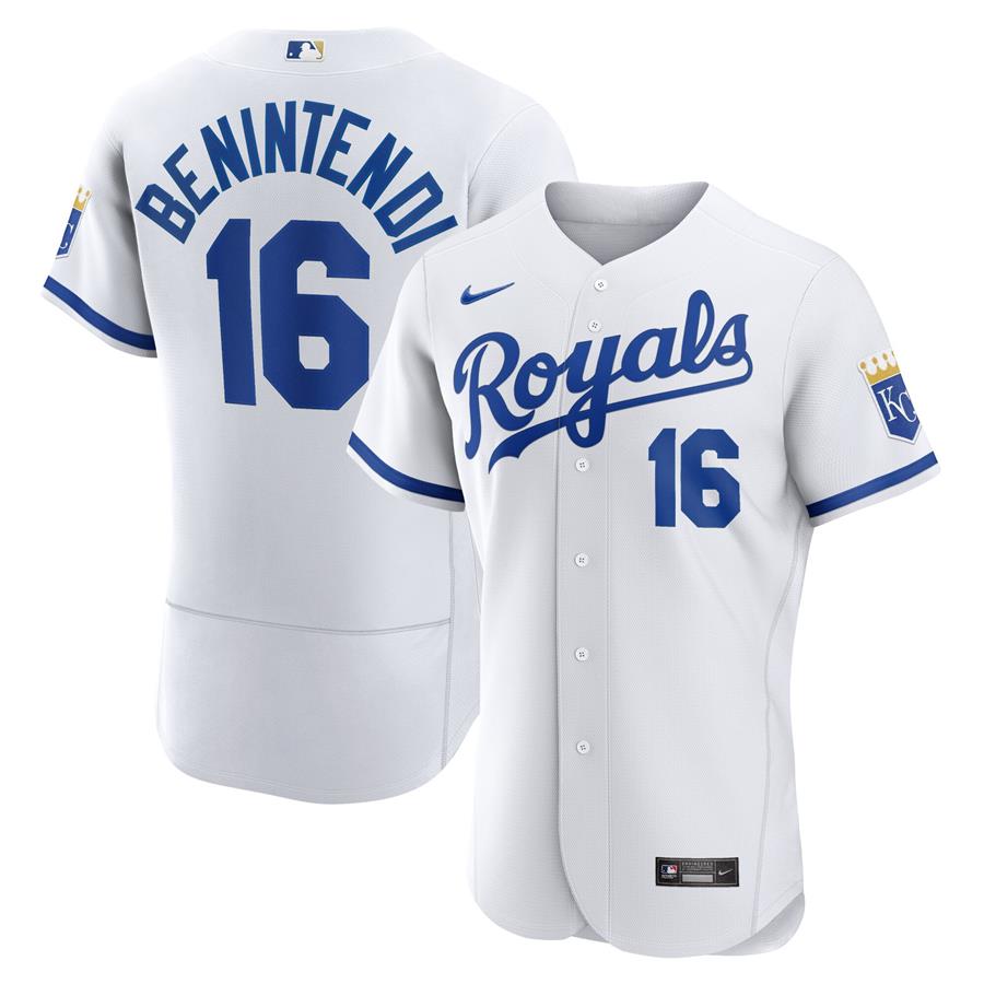 Andrew Benintendi Kansas City Royals Nike 2022 Home Authentic Player Jersey - White