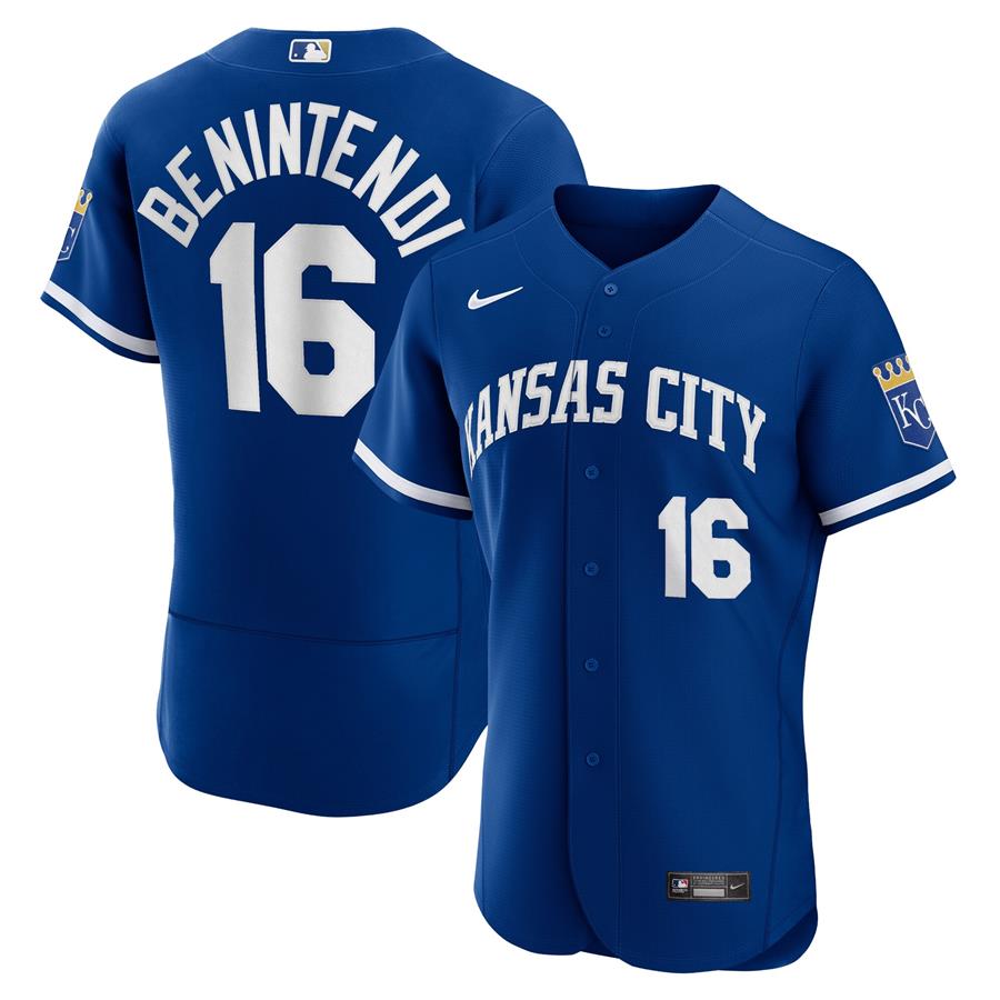 Andrew Benintendi Kansas City Royals Nike 2022 Alternate Authentic Player Jersey - Royal