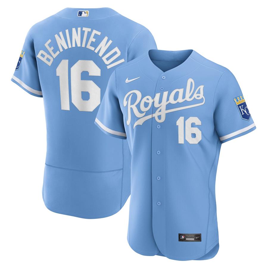 Andrew Benintendi Kansas City Royals Nike 2022 Alternate Authentic Player Jersey - Light Blue