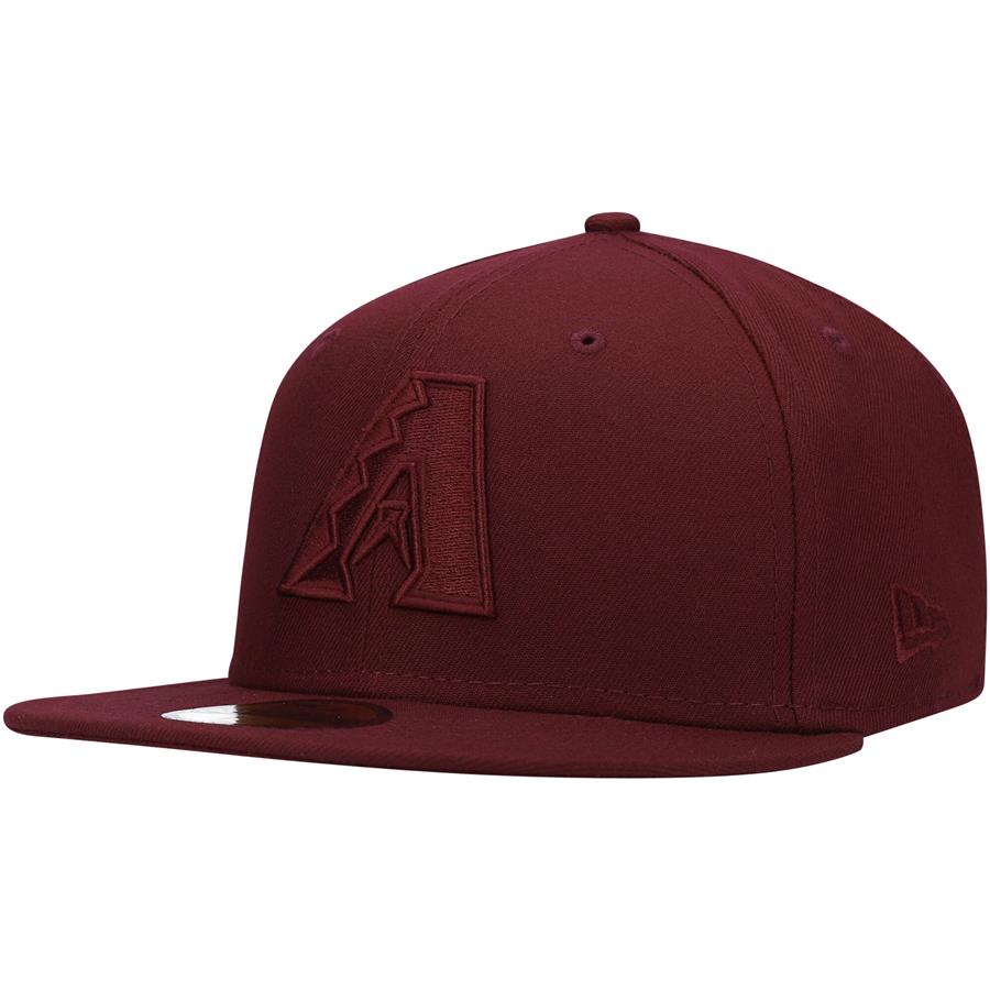 Arizona Diamondbacks New Era Oxblood Tonal 59FIFTY Fitted Hat - Maroon