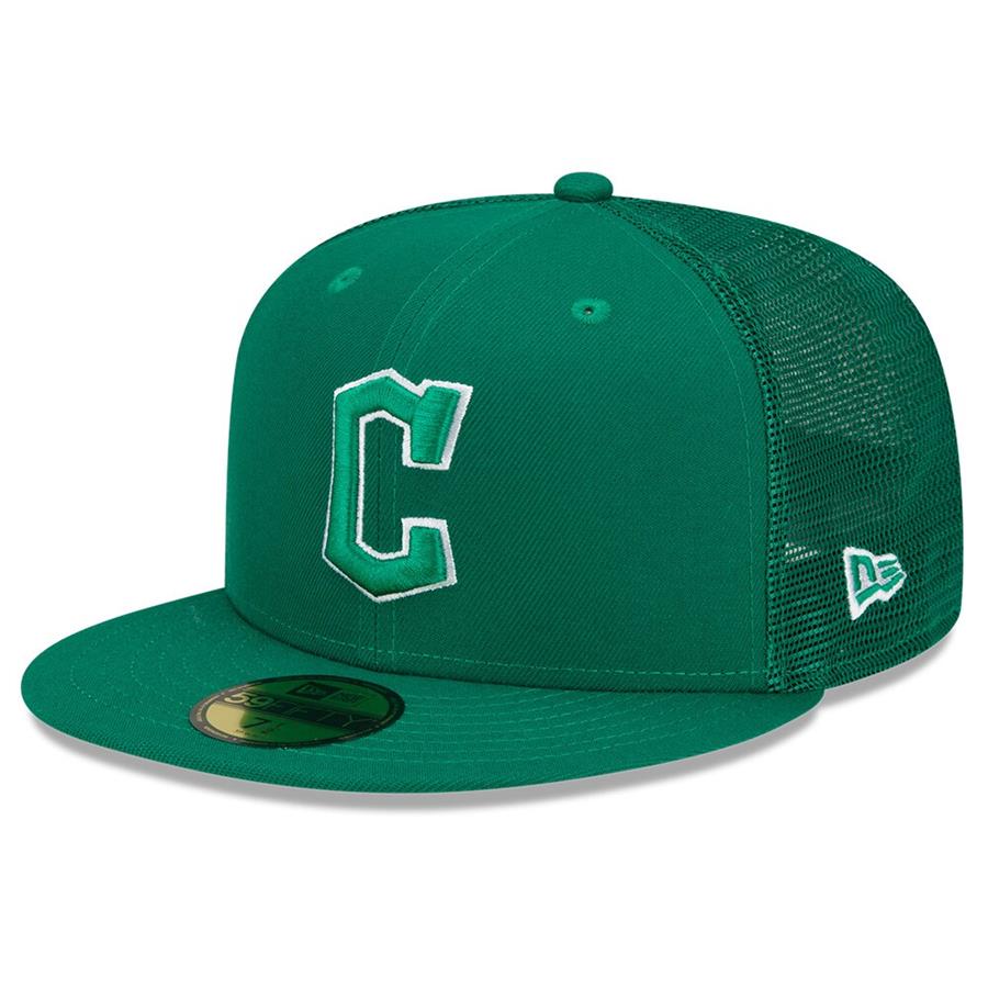 Cleveland Guardians New Era 2022 St. Patrick's Day On-Field 59FIFTY Fitted Hat - Green