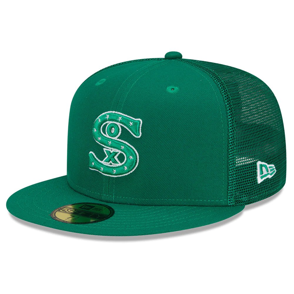 Chicago White Sox New Era 2022 St. Patrick's Day On-Field 59FIFTY Fitted Hat - Green