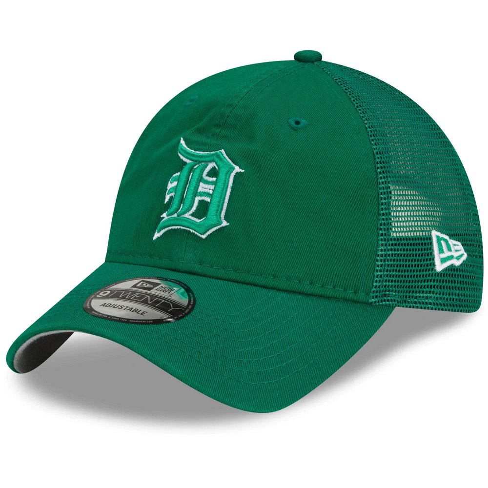 Detroit Tigers New Era St. Patrick's Day 9TWENTY Adjustable Hat - Green