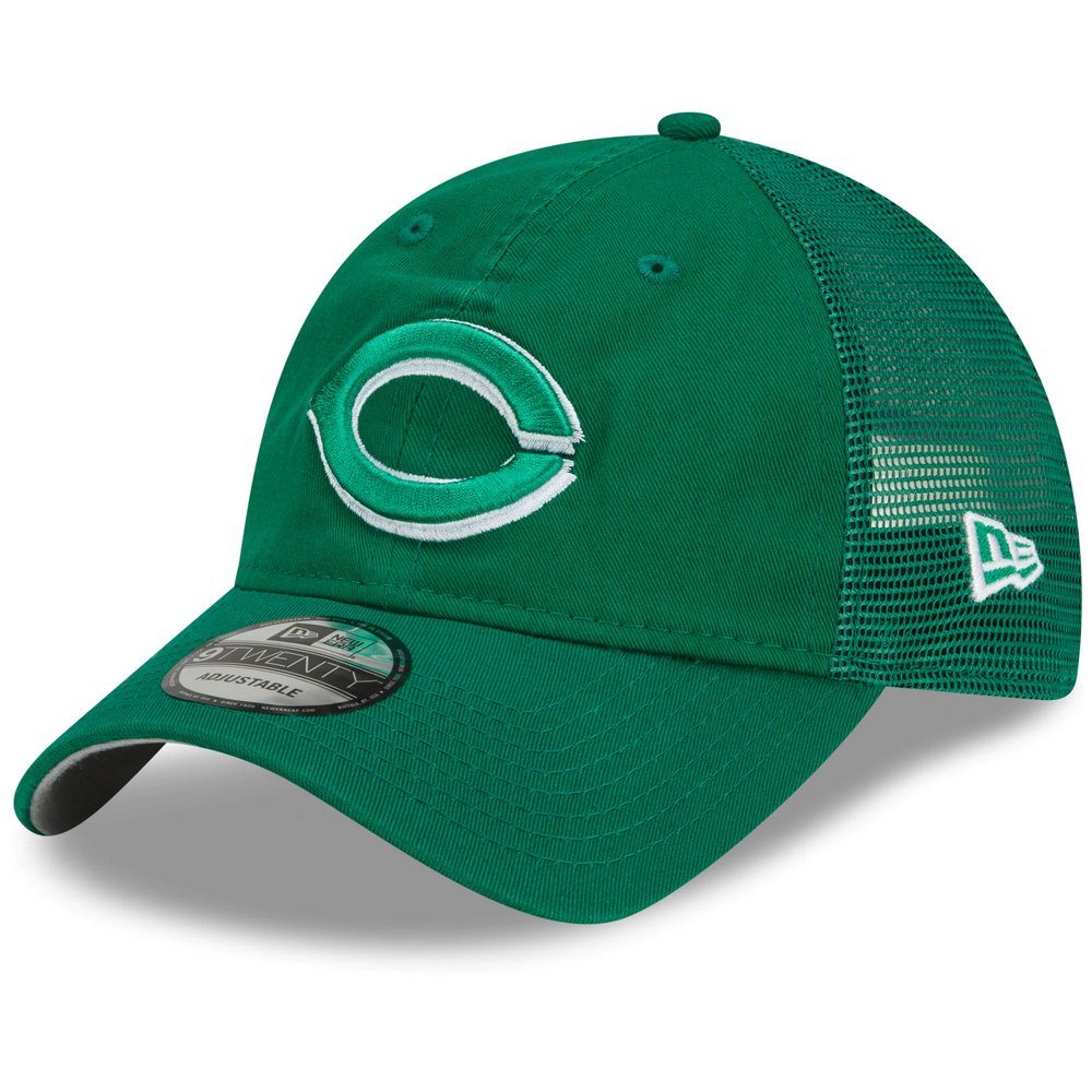 Cincinnati Reds New Era St. Patrick's Day 9TWENTY Adjustable Hat - Green