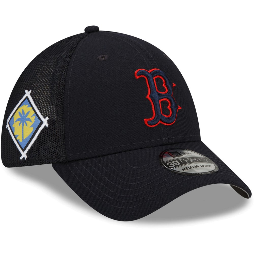Boston Red Sox New Era 2022 Spring Training 39THIRTY Flex Hat - Navy