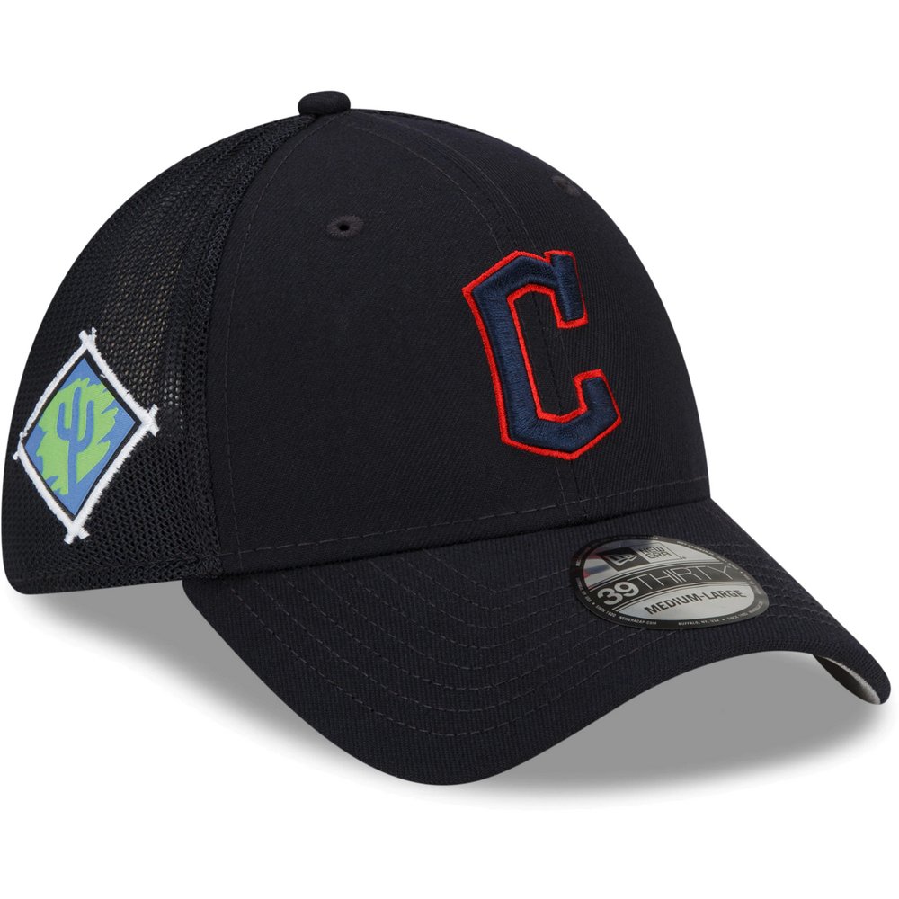 Cleveland Guardians New Era 2022 Spring Training 39THIRTY Flex Hat - Navy