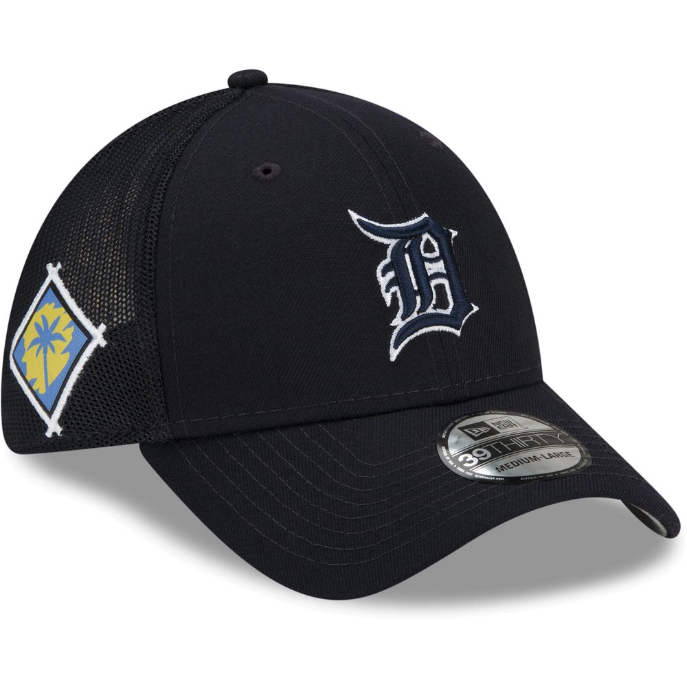 Detroit Tigers New Era 2022 Spring Training 39THIRTY Flex Hat - Navy