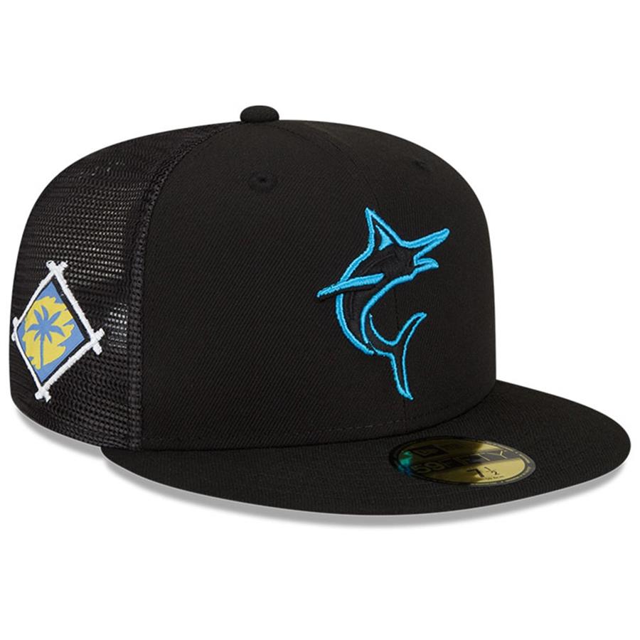 Miami Marlins New Era 2022 Spring Training 59FIFTY Fitted Hat