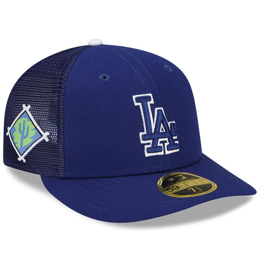 Los Angeles Dodgers New Era 2022 Spring Training Low Profile 59FIFTY Fitted Hat - Royal