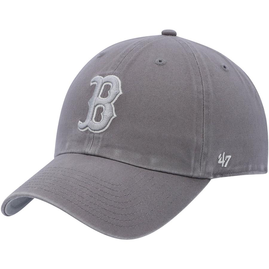 Boston Red Sox '47 Tonal Ballpark Clean Up Adjustable Hat - Gray