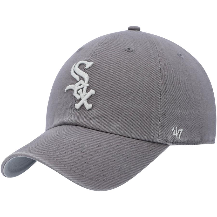 Chicago White Sox '47 Tonal Ballpark Clean Up Adjustable Hat - Gray