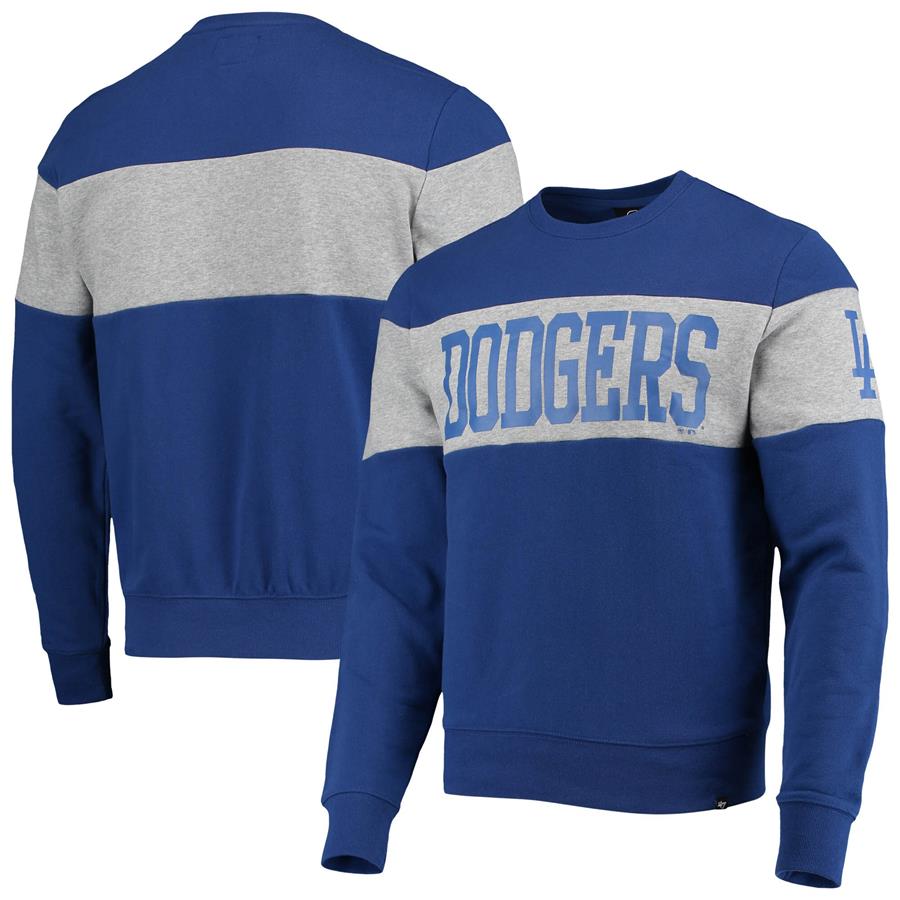 Los Angeles Dodgers '47 Interstate Pullover Sweatshirt - Royal