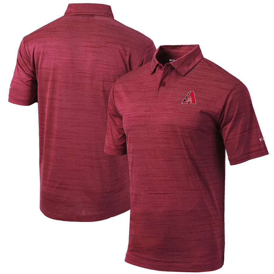 Arizona Diamondbacks Columbia Set Omni-Wick Polo - Red
