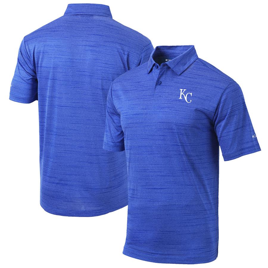 Kansas City Royals Columbia Set Omni-Wick Polo - Royal