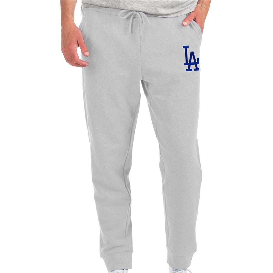 Los Angeles Dodgers Antigua Action Jogger Pants - Gray