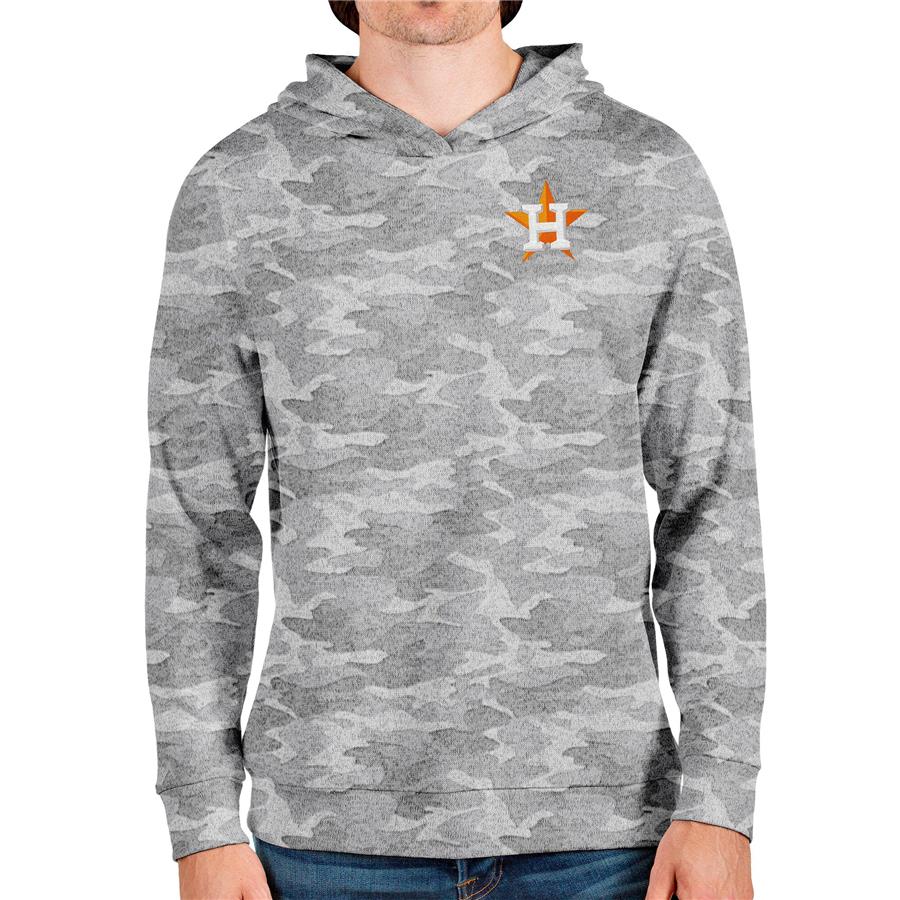 Houston Astros Antigua Absolute Pullover Hoodie - Camo