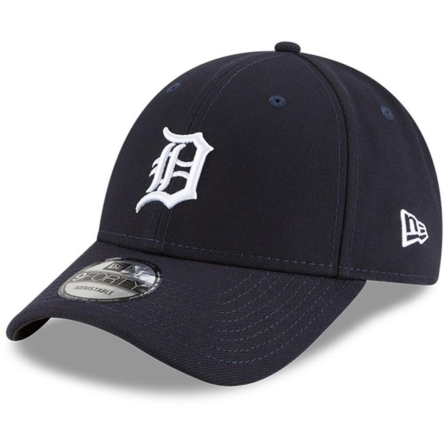 Detroit Tigers New Era Home Team The League 9FORTY Adjustable Hat - Navy
