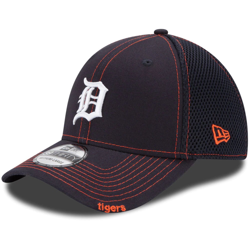 Detroit Tigers New Era Neo 39THIRTY Flex Hat - Navy