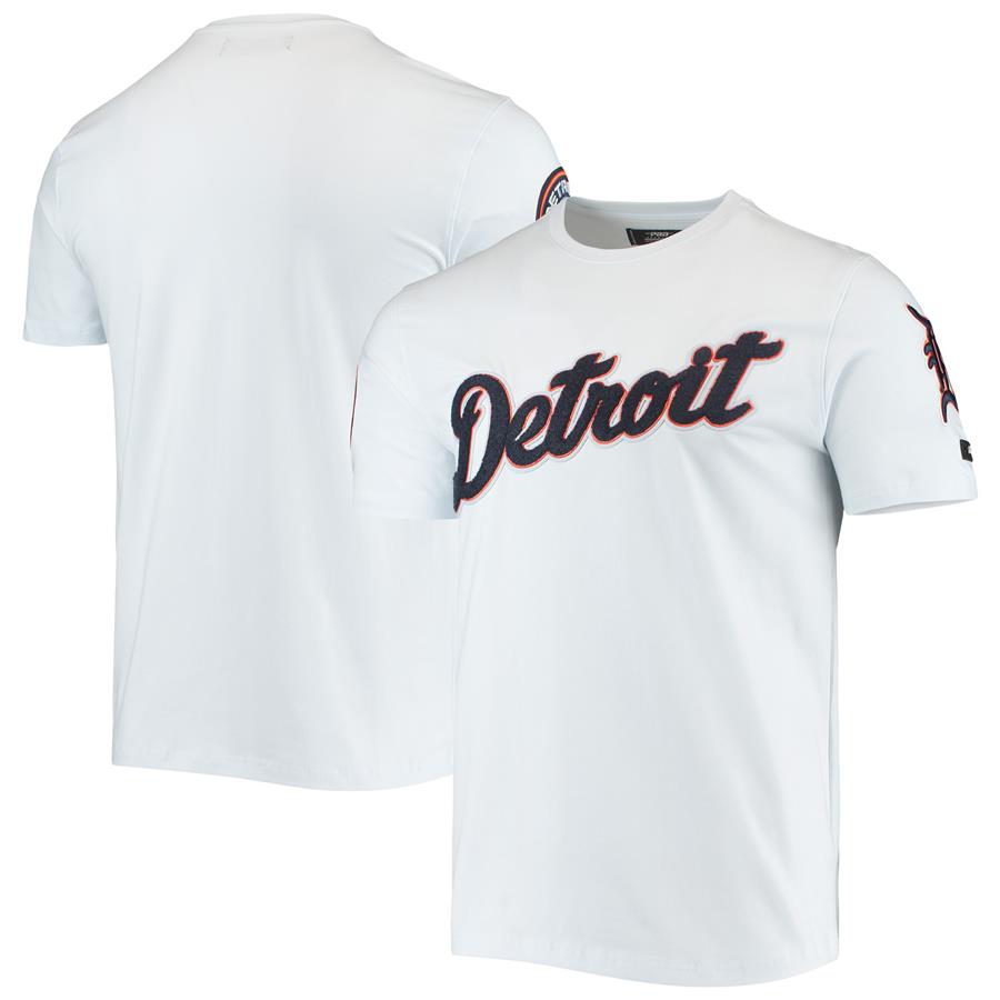 Detroit Tigers Pro Standard Team Logo T-Shirt - White
