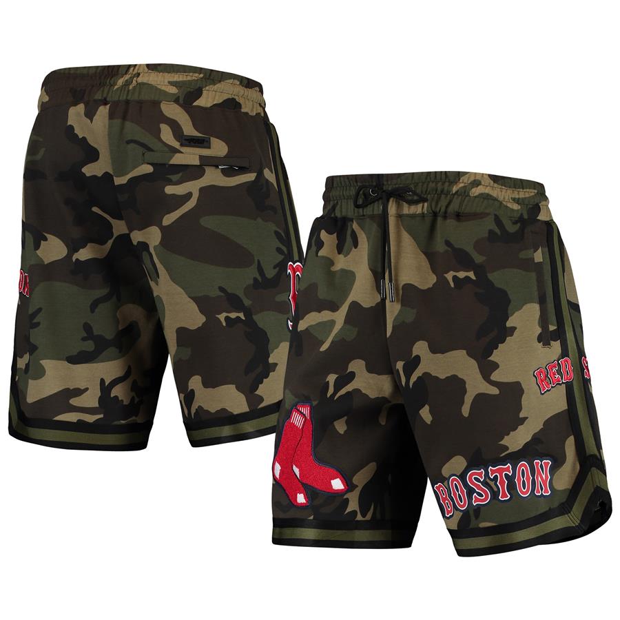 Boston Red Sox Pro Standard Team Shorts - Camo