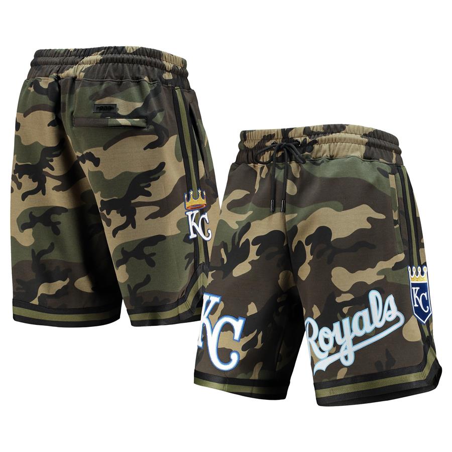 Kansas City Royals Pro Standard Team Shorts - Camo