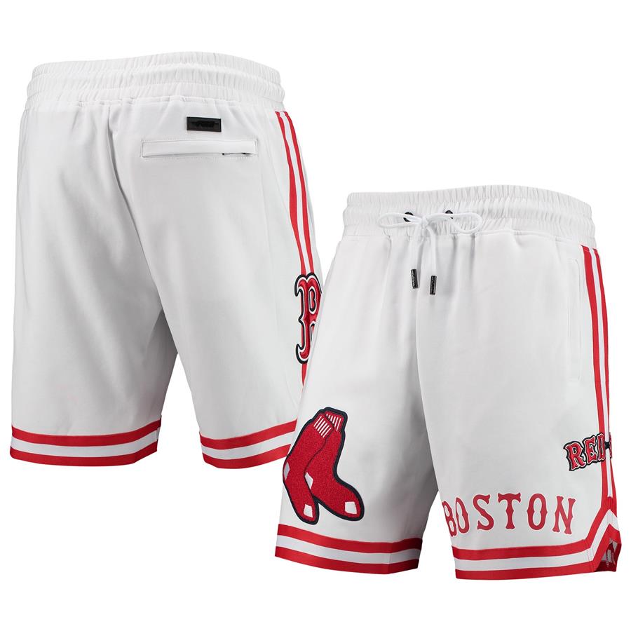 Boston Red Sox Pro Standard Team Logo Shorts - White