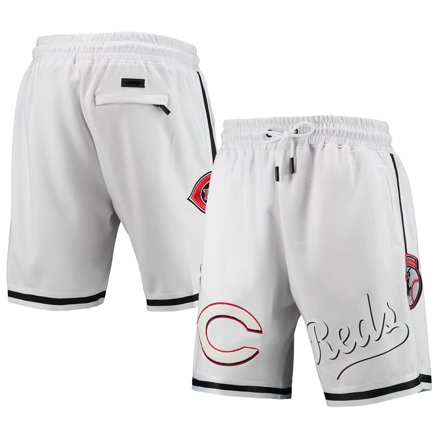 Cincinnati Reds Pro Standard Team Logo Shorts - White