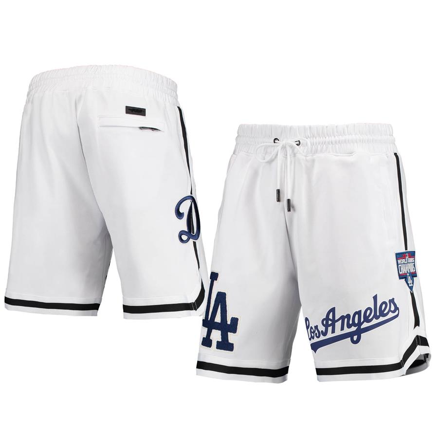 Los Angeles Dodgers Pro Standard Team Logo Shorts - White