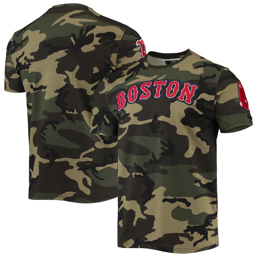 Boston Red Sox Pro Standard Team T-Shirt - Camo