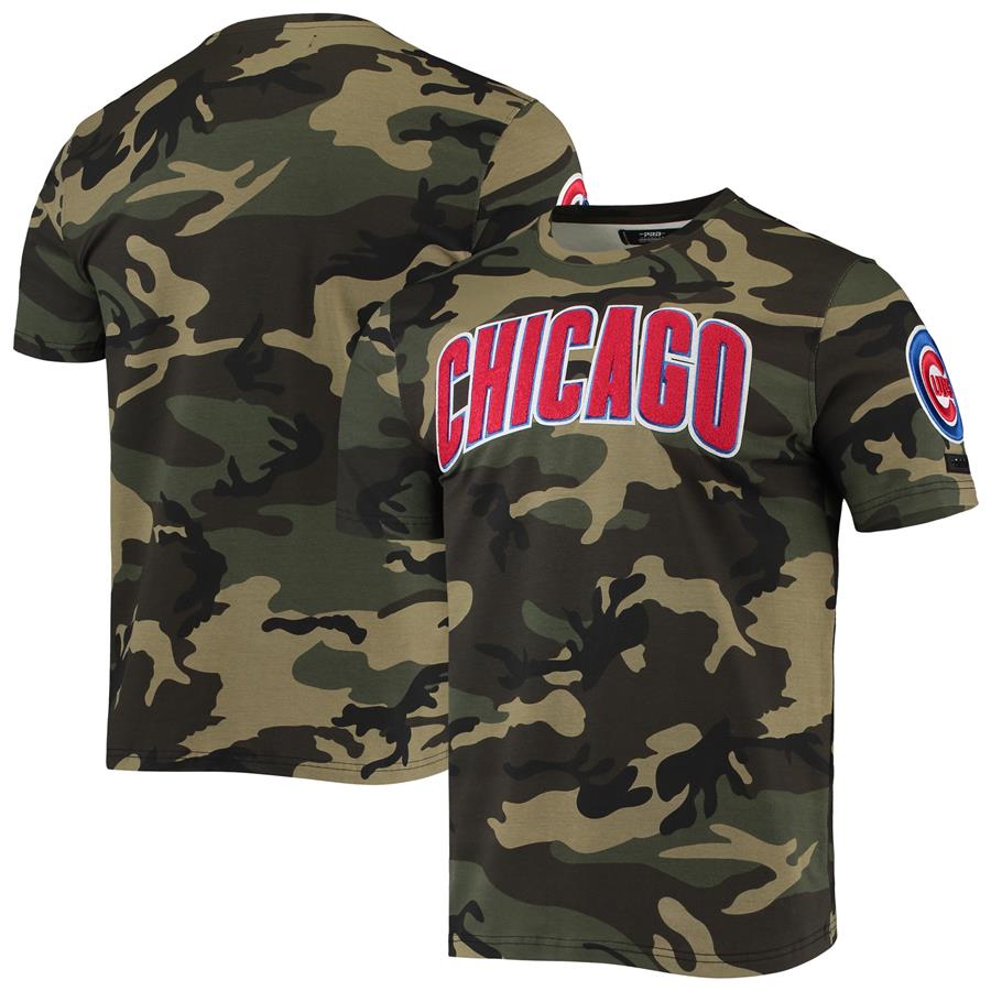 Chicago Cubs Pro Standard Team T-Shirt - Camo
