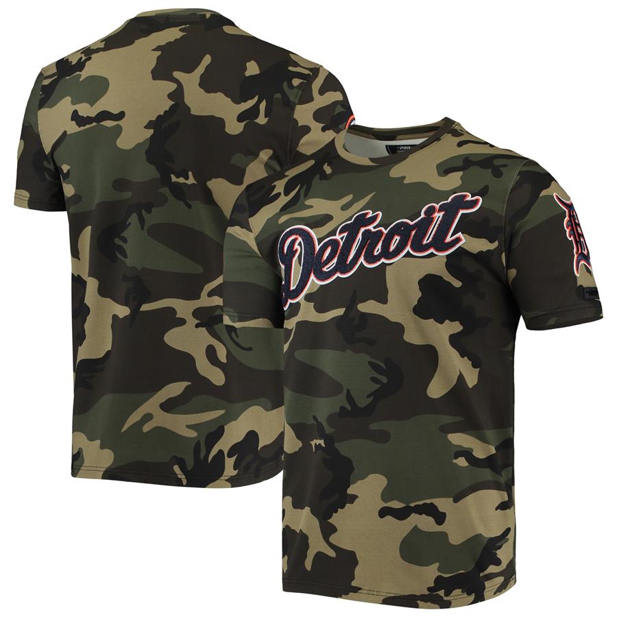 Detroit Tigers Pro Standard Team T-Shirt - Camo