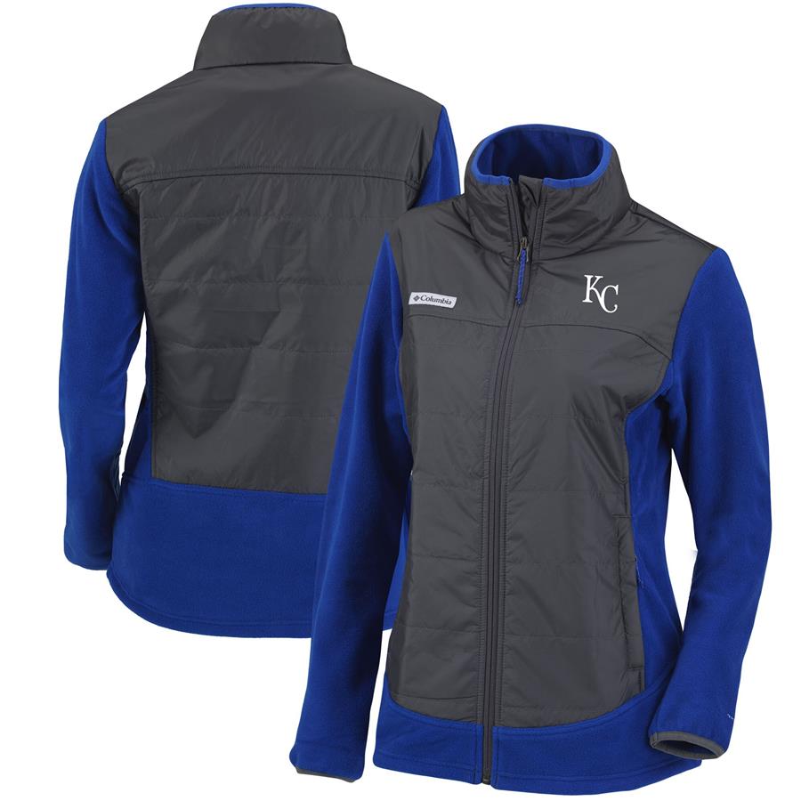 Kansas City Royals Columbia Women's Basin Butte Full-Zip Jacket - Royal