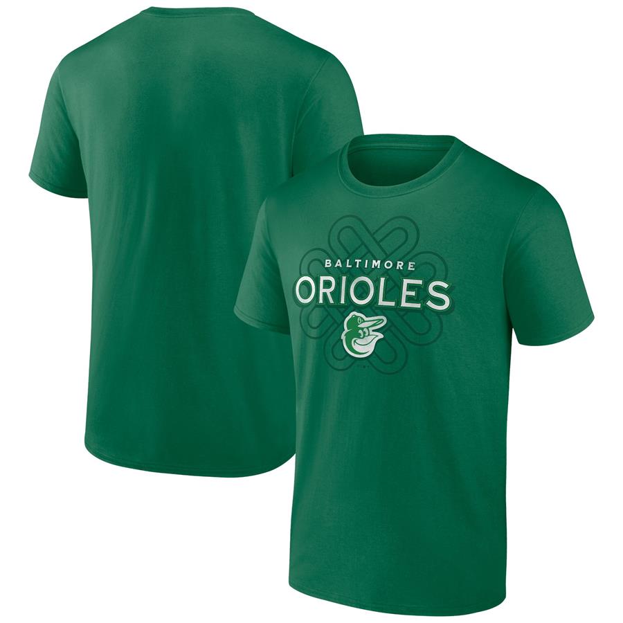 Baltimore Orioles Fanatics Branded St. Patrick's Day Celtic Knot T-Shirt - Kelly Green