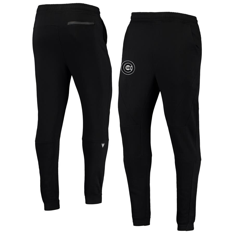 Chicago Cubs Levelwear Tempo 22 Fleece Pants - Black