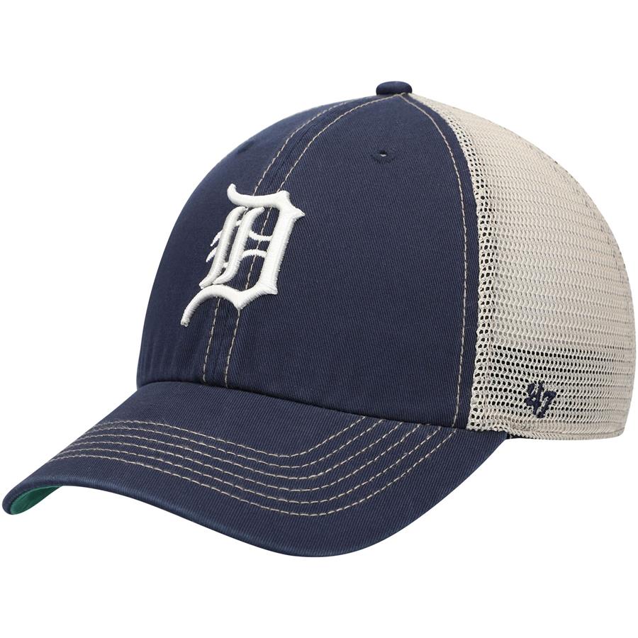 Detroit Tigers '47 Trawler Clean Up Trucker Snapback Hat - Navy