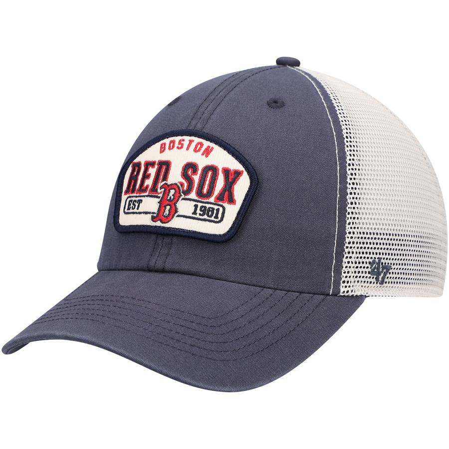 Boston Red Sox '47 Penwald Clean Up Trucker Snapback Hat - Navy