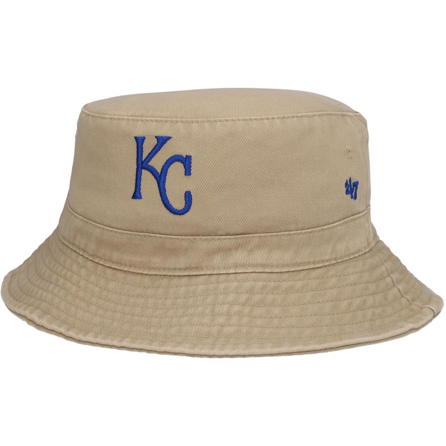 Kansas City Royals '47 Bucket Hat - Khaki