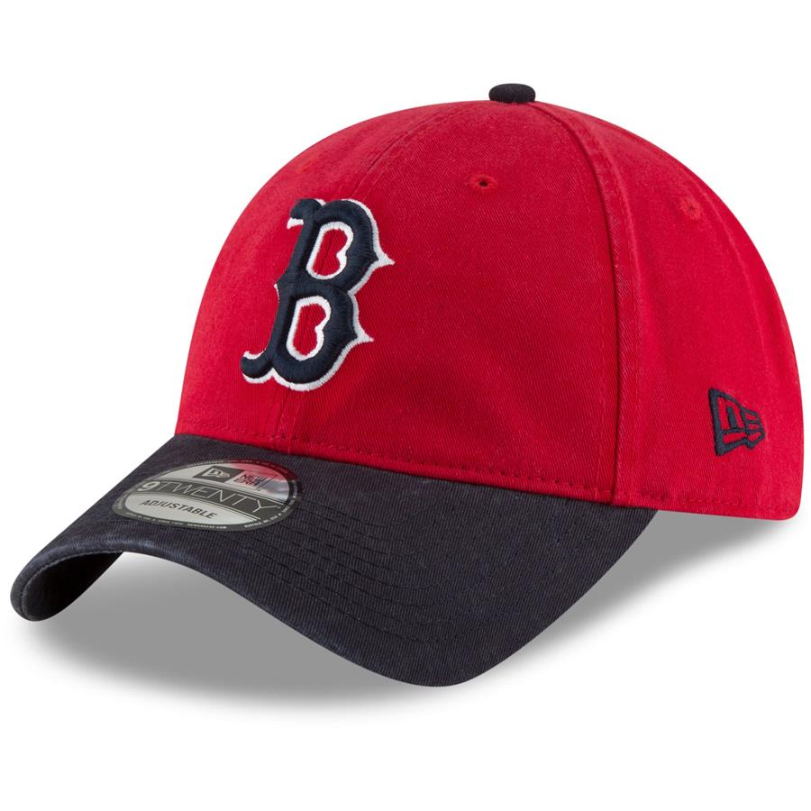 Boston Red Sox New Era Fashion Core Classic 9TWENTY Adjustable Hat - Red