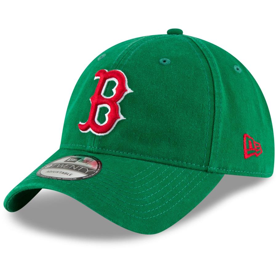 Boston Red Sox New Era Fashion Core Classic 9TWENTY Adjustable Hat - Kelly Green