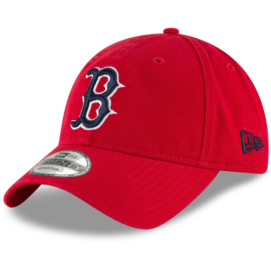 Boston Red Sox New Era Fashion Core Classic 9TWENTY Adjustable Hat - Red